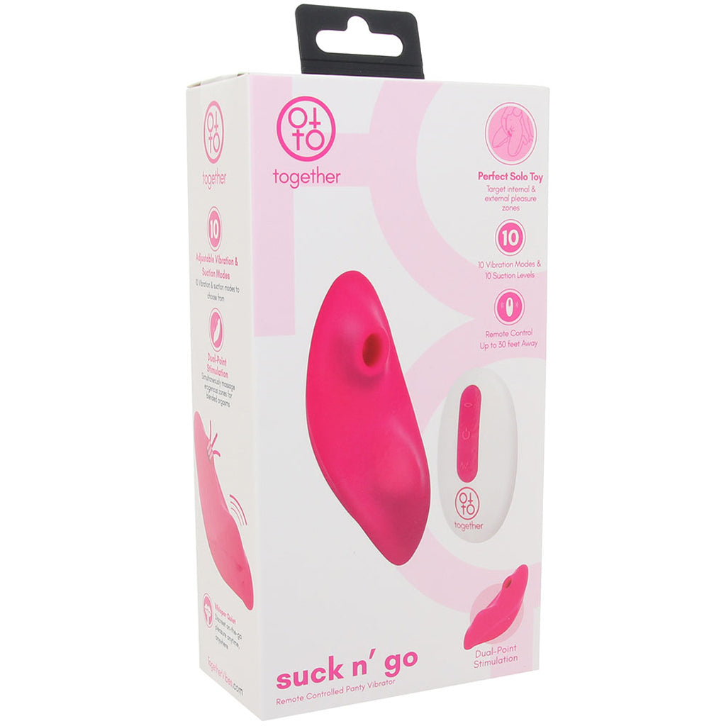 Together Suck n' Go Remote Panty Vibe Vibrators > Wearable & Panty Vibrators - Tophatter Daily Deals