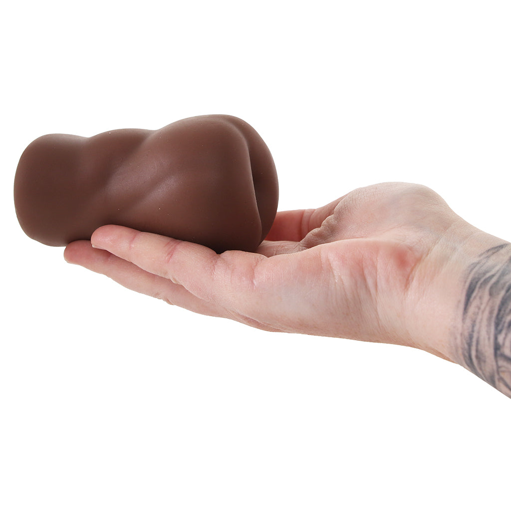 Pocket Pals Anal Stroker in Dark Male Masturbators > Realistic Butts - Tophatter Daily Deals