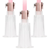 Pumped Rose Gold Clitoral & Nipple Pump Set in Large Bondage and Fetish > Nipple Stimulators & Clamps - Tophatter Daily Deals