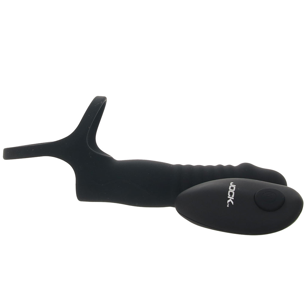 Jock Double Thrust Remote Vibe with C-Ring Anal Sex Toys > Anal Vibrators - Tophatter Daily Deals