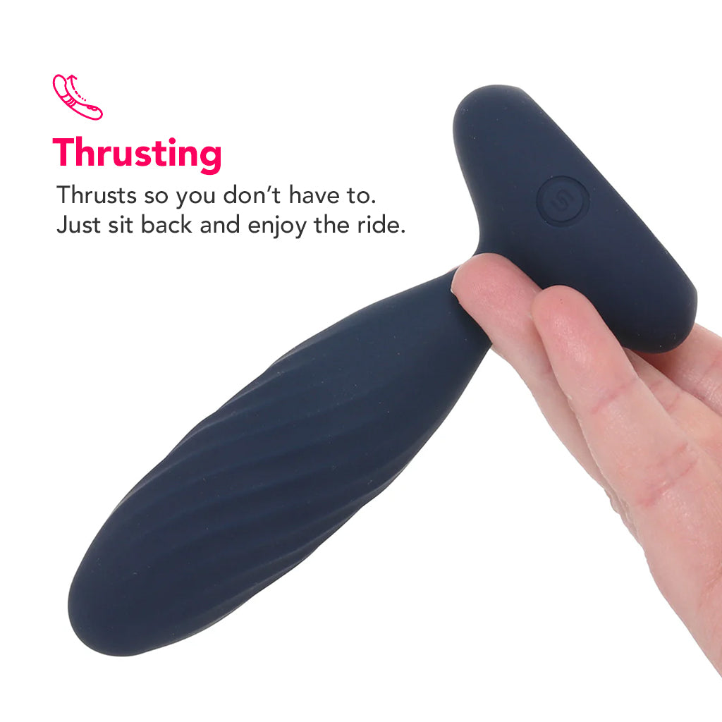 Jordan App-Controlled Thrusting Anal Vibe - Tophatter's Vibrator Deals Online Anal Sex Toys > Butt Plugs - Tophatter Daily Deals