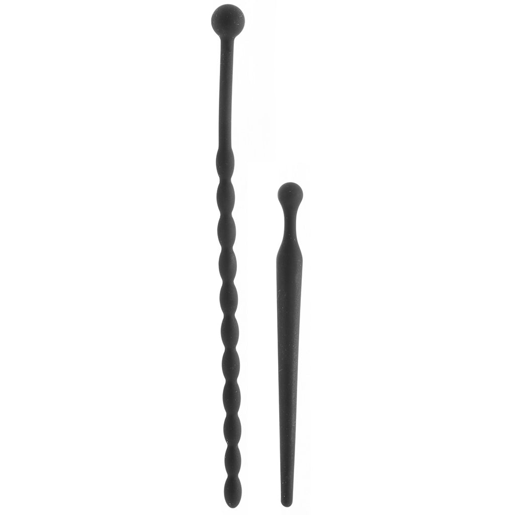 Ouch! Beginners Silicone Urethral Sounding Set - Tophatter's Adult Products Bondage and Fetish > Cock and Ball Devices - Tophatter Daily Deals