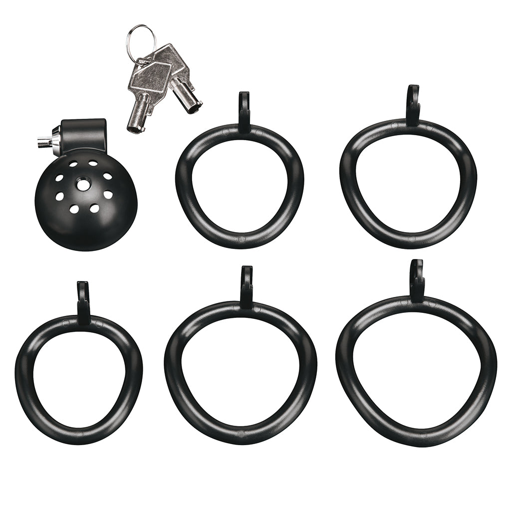 Blueline Mini Cock Micro Chastity Cage Bondage and Fetish > Cock and Ball Devices - Tophatter Daily Deals
