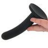 PinkCherry Premium 6 Inch Black Silicone Slim Anal Dildo Dildo Sex Toys > Anal Dildos - Tophatter Daily Deals