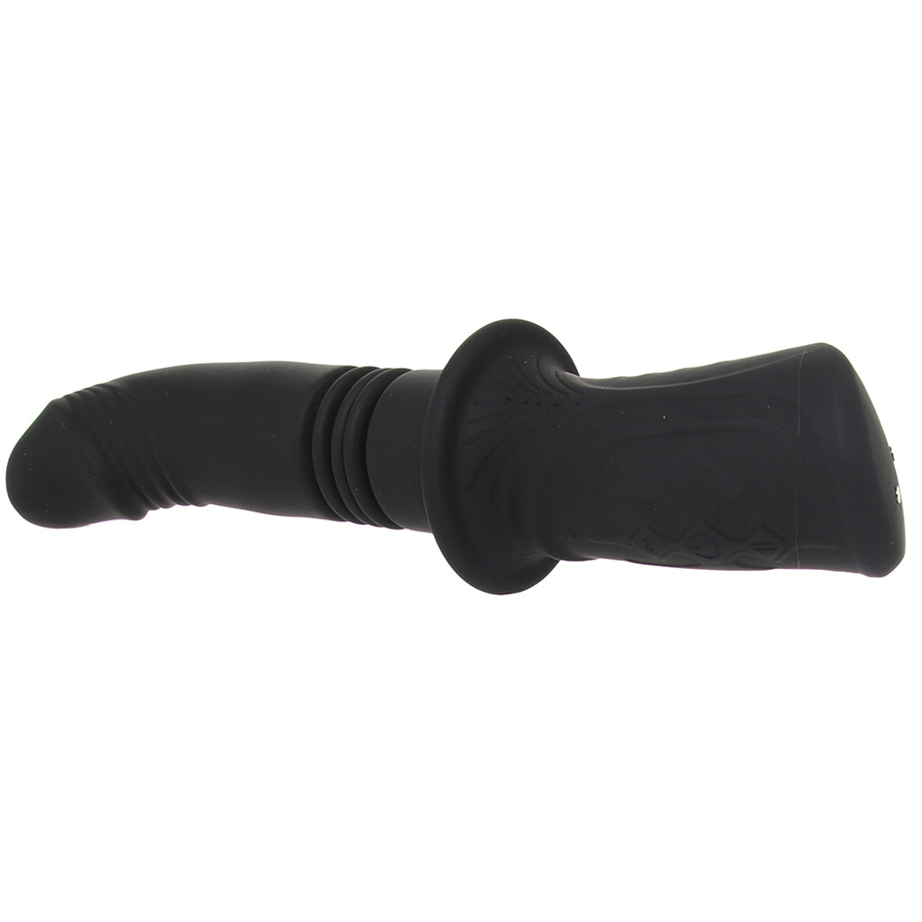 Master Series Power Thrust Thrusting Silicone Vibe - Tophatter's Adult Sex Toys Online Vibrators > G-Spot Vibrators - Tophatter Daily Deals
