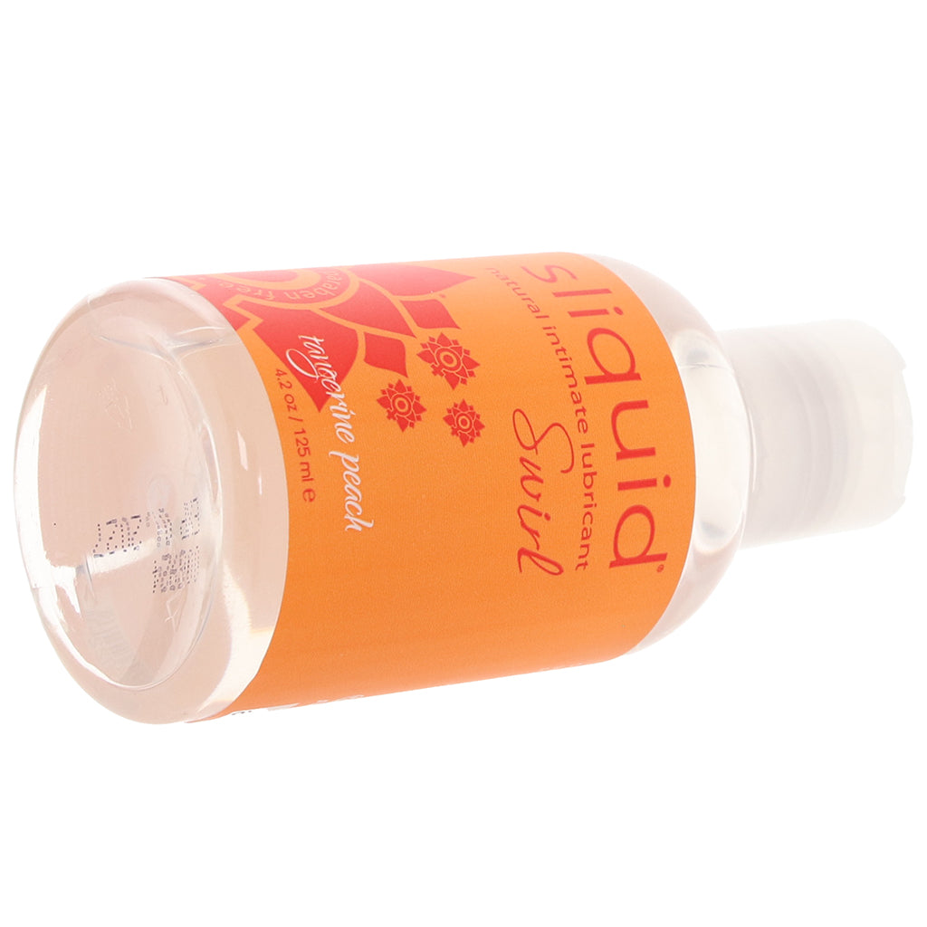 Swirl Flavored Lube 4.2oz/125ml in Tangerine Peach Lubes and Lotions > Flavored Sex Lubes - Tophatter Daily Deals