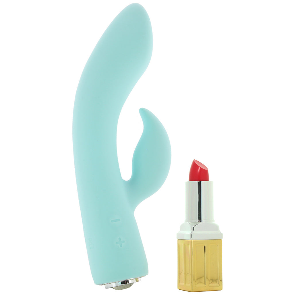 Pavé Marilyn Curved Dual Stimulator Vibrators > Rabbit Vibrators - Tophatter Daily Deals