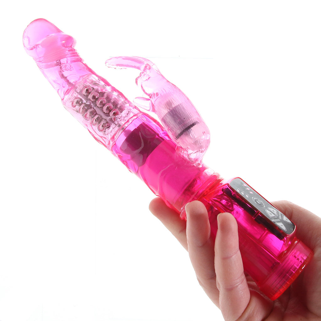 PinkCherry Petite Jack Rabbit Vibe in Pink Vibrators > Rabbit Vibrators - Tophatter Daily Deals