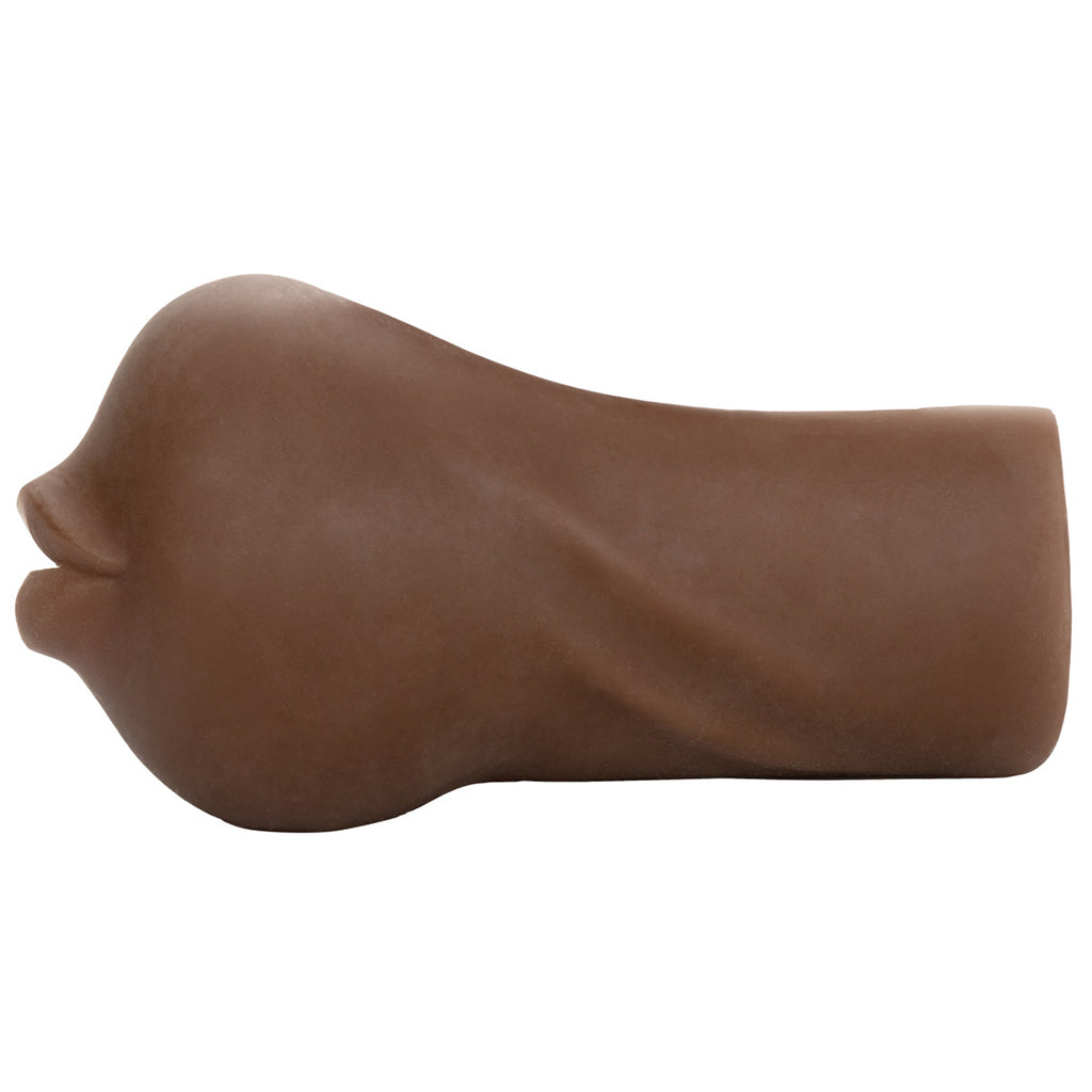 Stroke It Anatomical Mouth Stroker in Brown Male Masturbators > Mouth Masturbators & Strokers - Tophatter Daily Deals