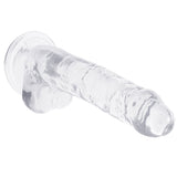Naturally Yours 7 Inch Crystalline Dildo in Clear Dildo Sex Toys > Realistic Dildos - Tophatter Daily Deals