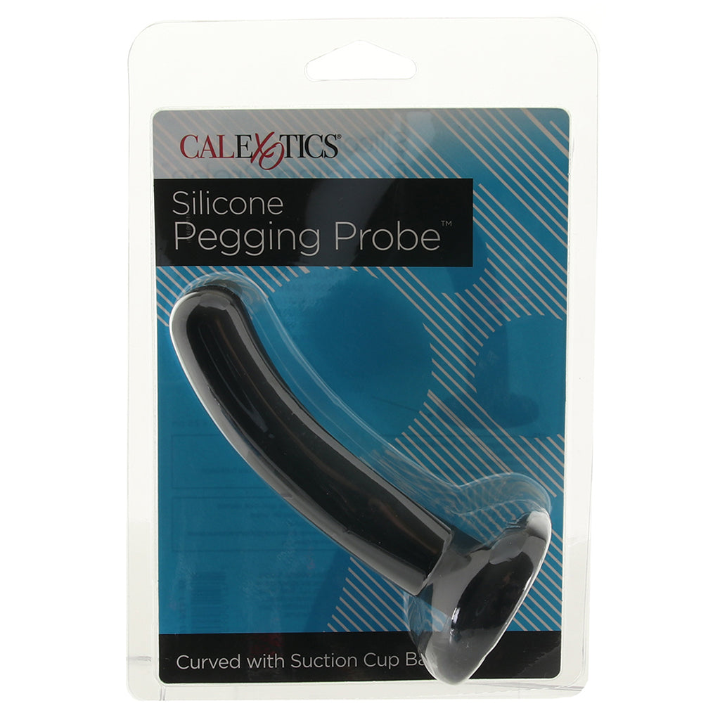 Silicone Pegging Probe in Black Anal Sex Toys > Anal Starter Toys - Tophatter Daily Deals