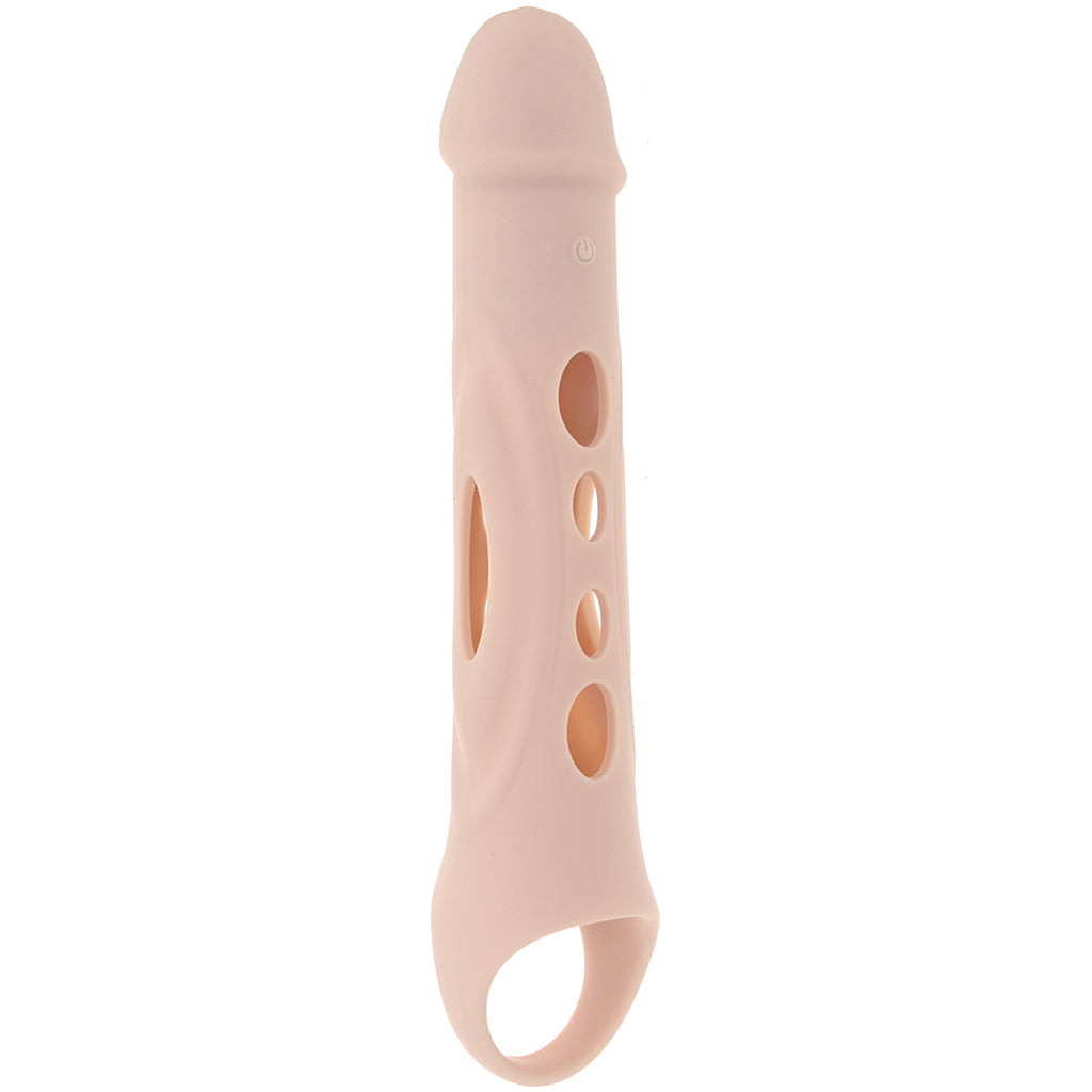 Zero Tolerance Big Boy Vibrating Extender in Light - Tophatter's Vibrator Deals Online Male Enhancement > Extenders and Sleeves - Tophatter Daily Deals