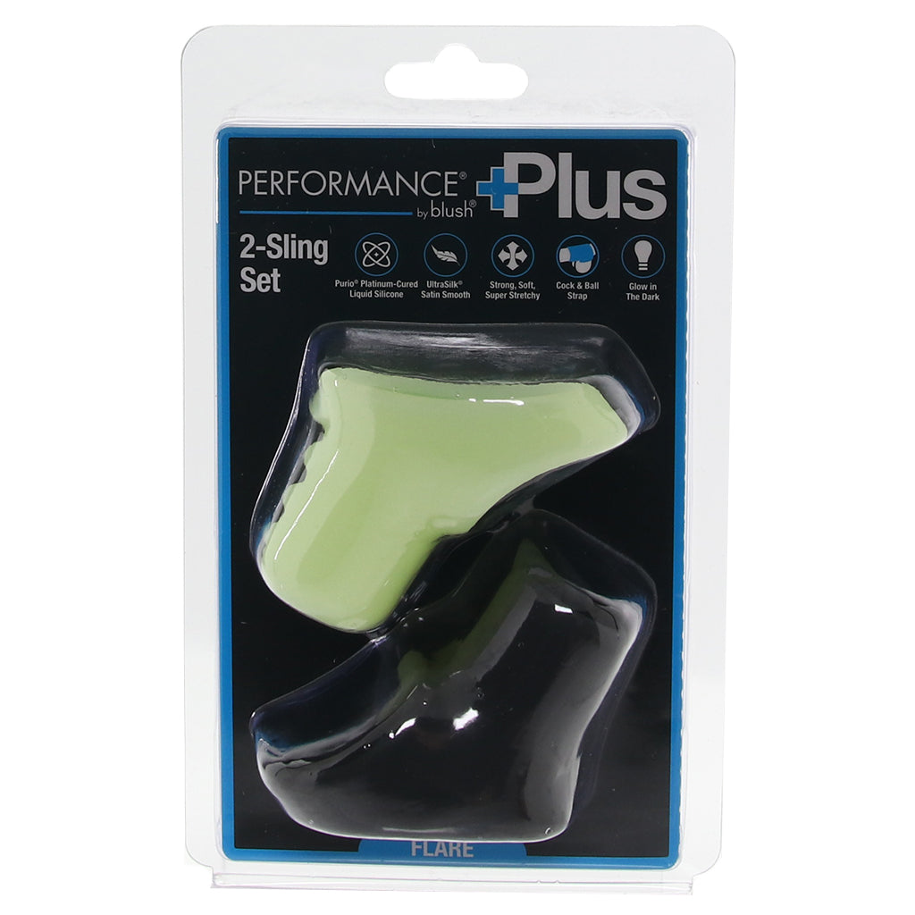 Performance Plus Flare 2 Sling Set Cock Rings - Tophatter Daily Deals