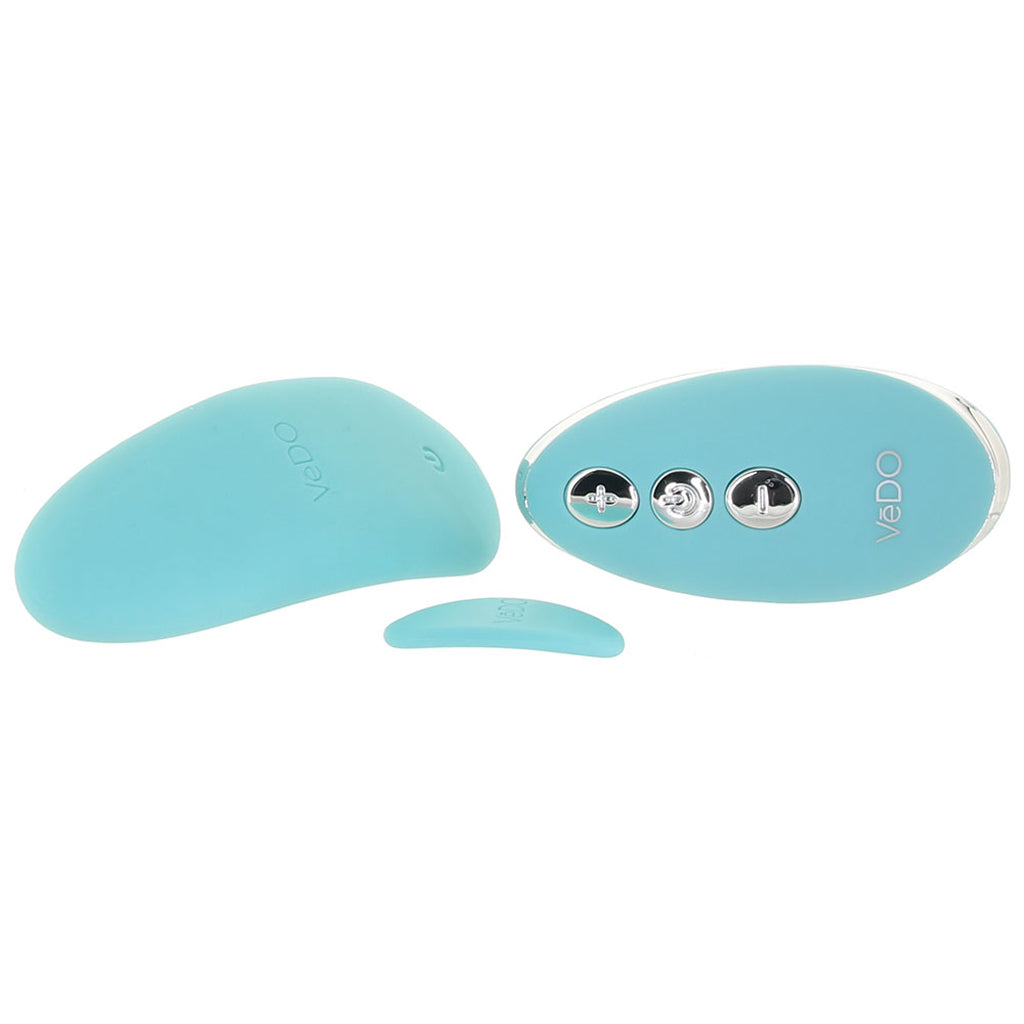 Niki Rechargeable Magnetic Panty Vibe in Turquoise - Tophatter's Adult Products Vibrators > Wearable & Panty Vibrators - Tophatter Daily Deals