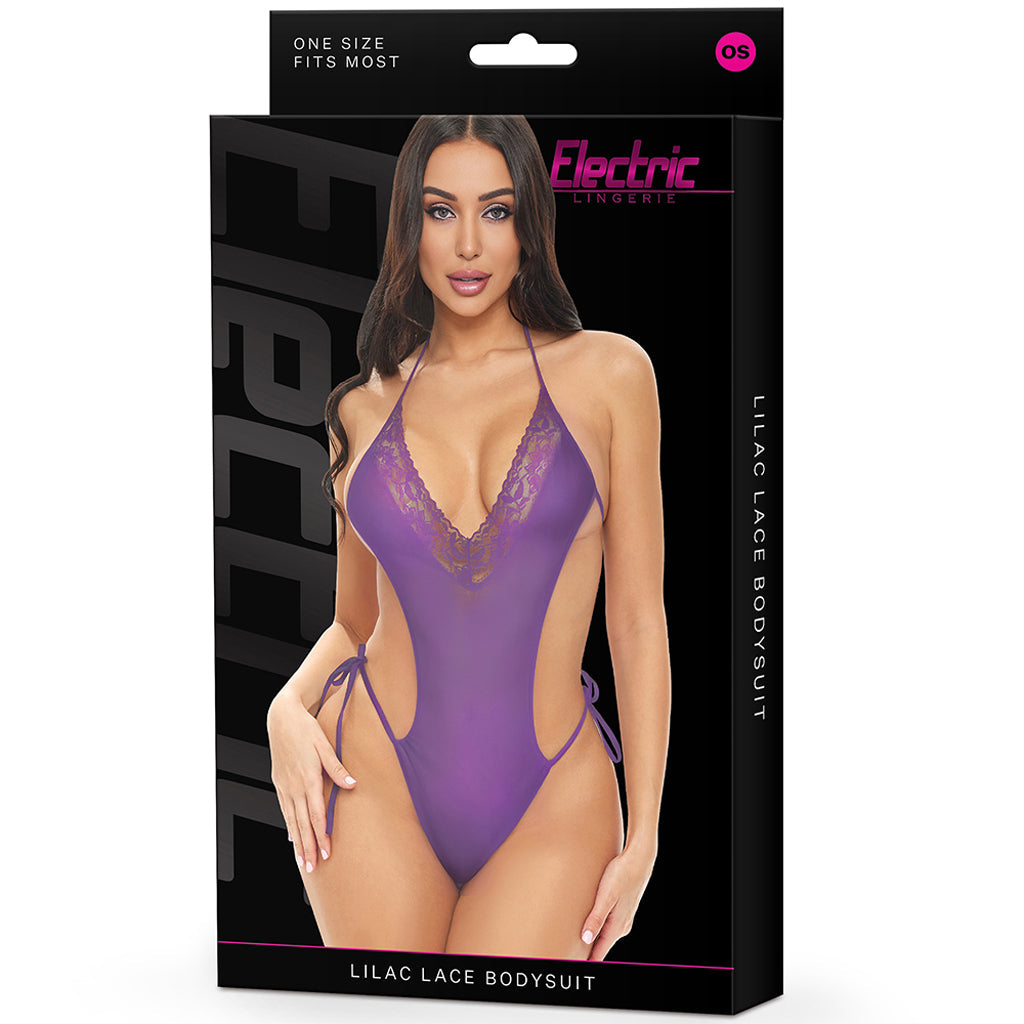 Lilac Lace Bodysuit - Tophatter's Adult Sex Toys Online Lingerie > Lingerie - Tophatter Daily Deals