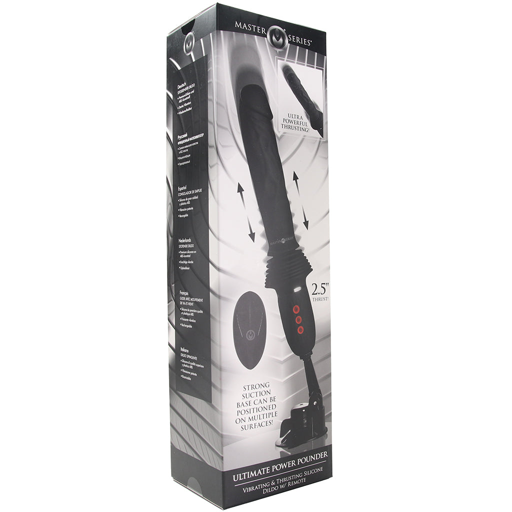 Master Series Ultimate Power Pounder Sex Machine Vibrators > Realistic Vibrator Dildos - Tophatter Daily Deals