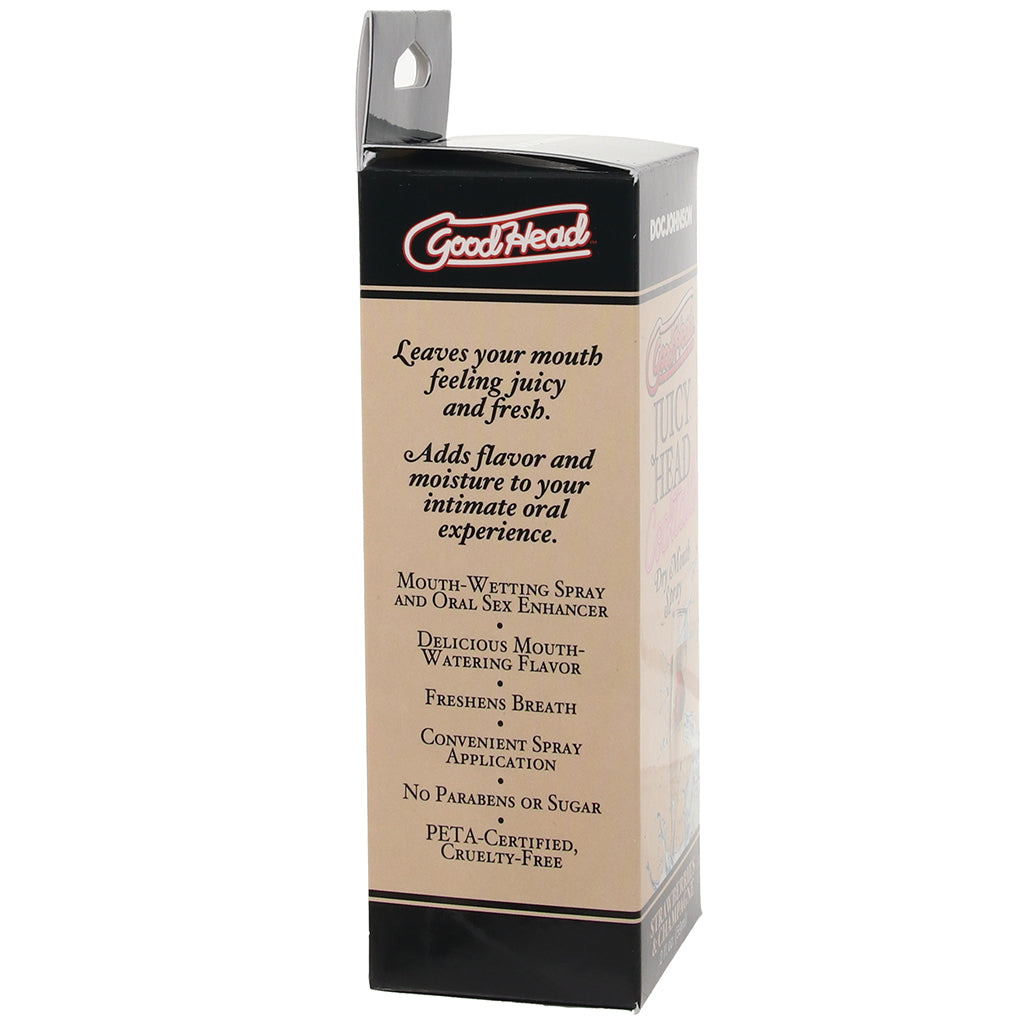 GoodHead Juicy Mouth Spray 2oz/59ml in Strawberries & Champ Lubes and Lotions > Flavored Sex Lubes - Tophatter Daily Deals