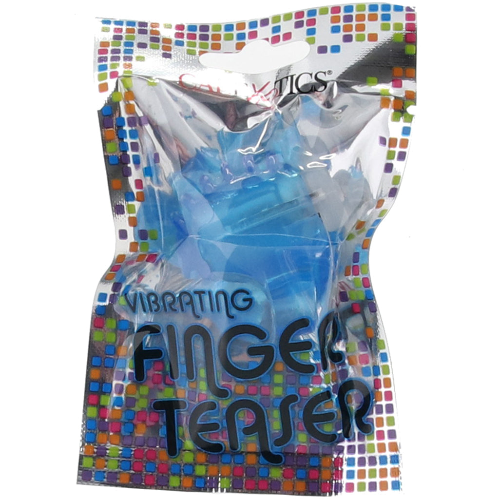 Vibrating Finger Teaser in Blue Vibrators > Finger Vibrators - Tophatter Daily Deals
