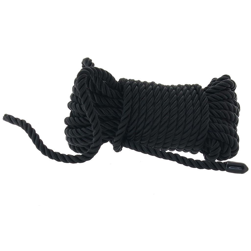 Bondage Couture Bondage Rope in Black - Tophatter's Adult Products Bondage and Fetish > Restraints - Tophatter Daily Deals