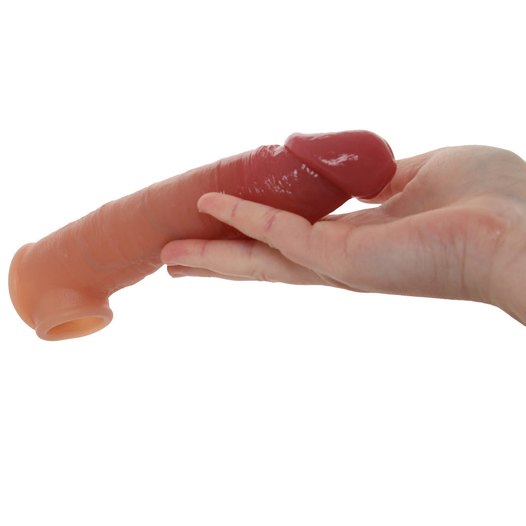 Blueline 7.75 Inch Super Real Penis Extension Sleeve Male Enhancement > Extenders and Sleeves - Tophatter Daily Deals