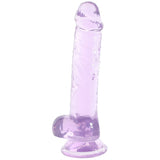 Naturally Yours 7 Inch Crystalline Dildo in Amethyst Dildo Sex Toys > Realistic Dildos - Tophatter Daily Deals