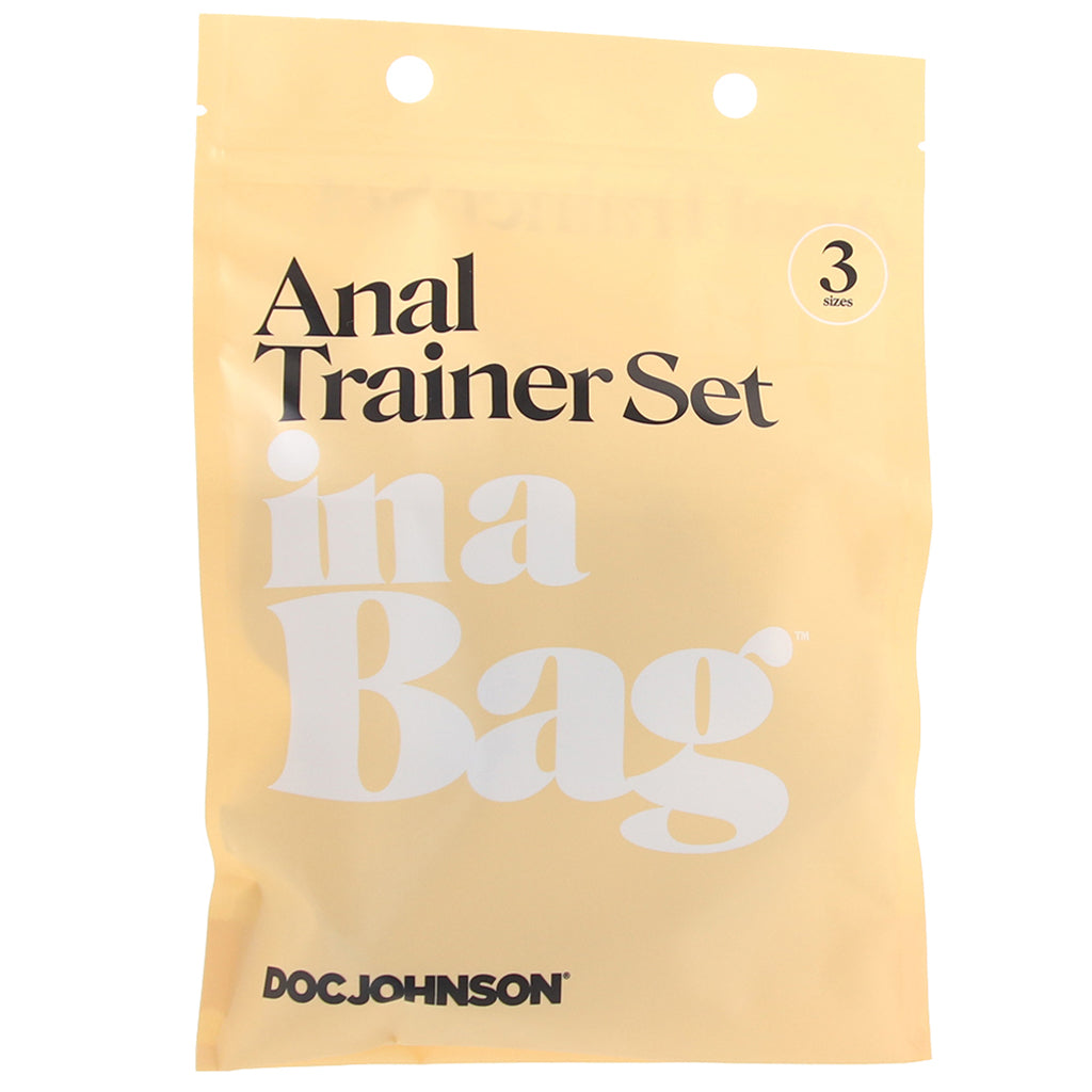 3 Piece Anal Trainer Set In A Bag Anal Sex Toys > Butt Plugs - Tophatter Daily Deals