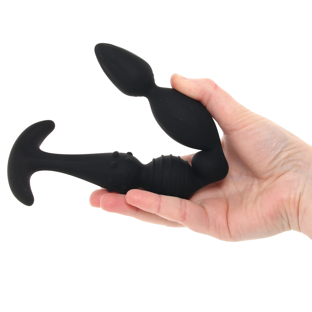 LEVELZ Multi Textured Flared Anal Probe Anal Sex Toys > Anal Beads - Tophatter Daily Deals