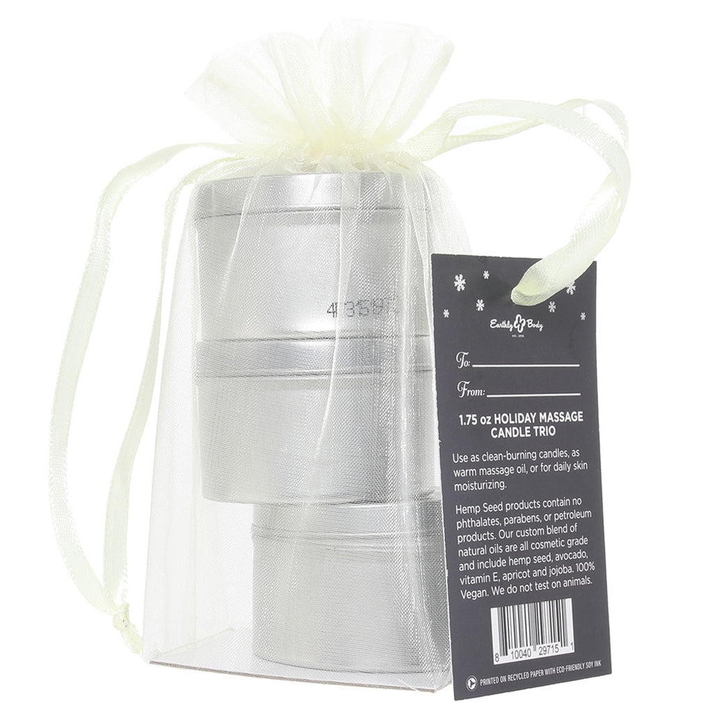 Winter Wonders Massage Candle Trio in 3 x 1.75oz/50g - Tophatter's Adult Sex Toys Online Sensual Love > Massage Candles - Tophatter Daily Deals