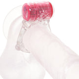 Play With Me Pleaser Rechargeable Cock Ring in Pink - Tophatter's Adult Sex Toys Online Cock Rings - Tophatter Daily Deals