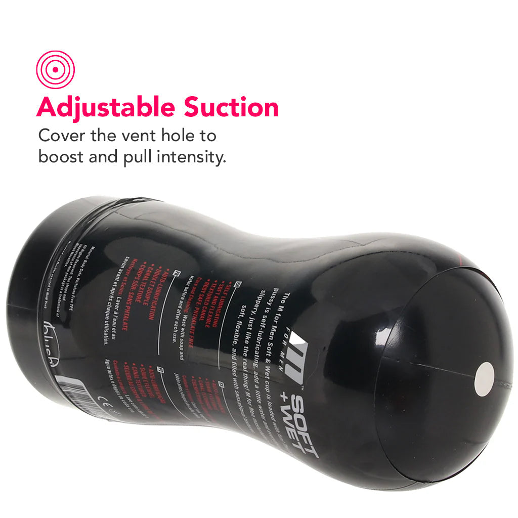 M For Men Soft + Wet Pussy in Pleasure Ridges & Orbs Male Masturbators > Pocket Strokers - Tophatter Daily Deals
