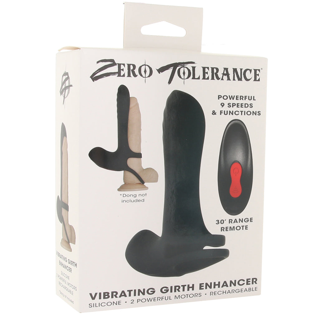 Zero Tolerance Vibrating Girth Enhancer Cock Rings - Tophatter Daily Deals