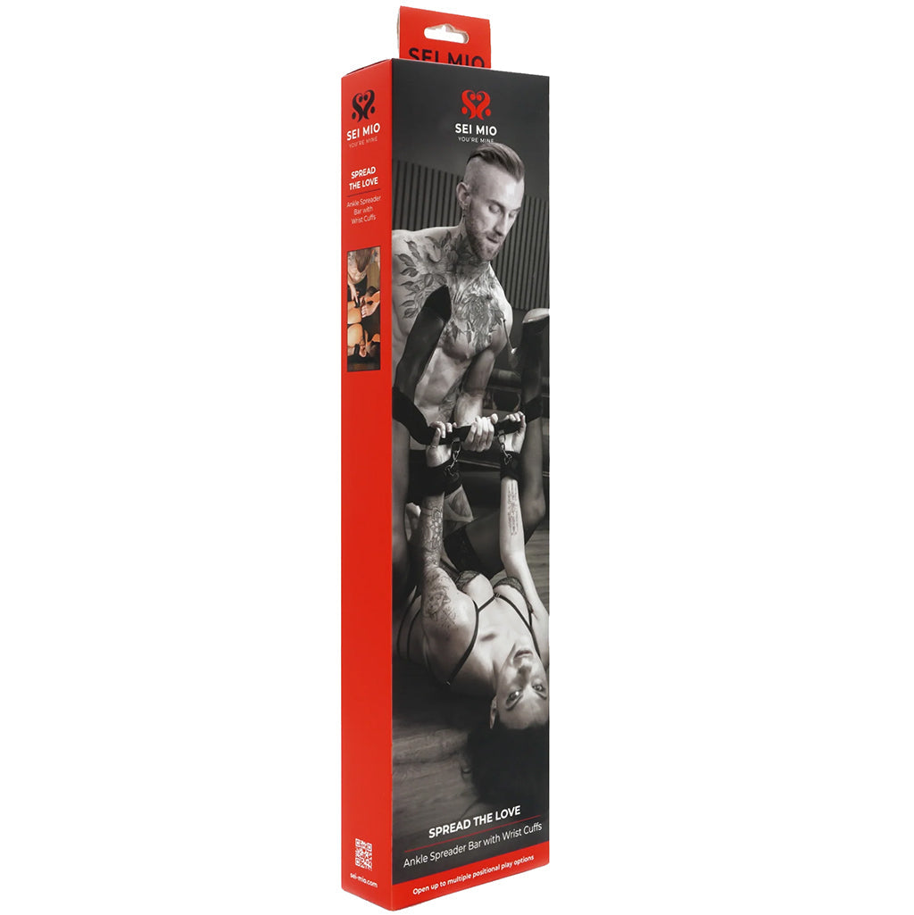 Sei Mio Spread The Love Spreader Bar Bondage and Fetish > Restraints - Tophatter Daily Deals