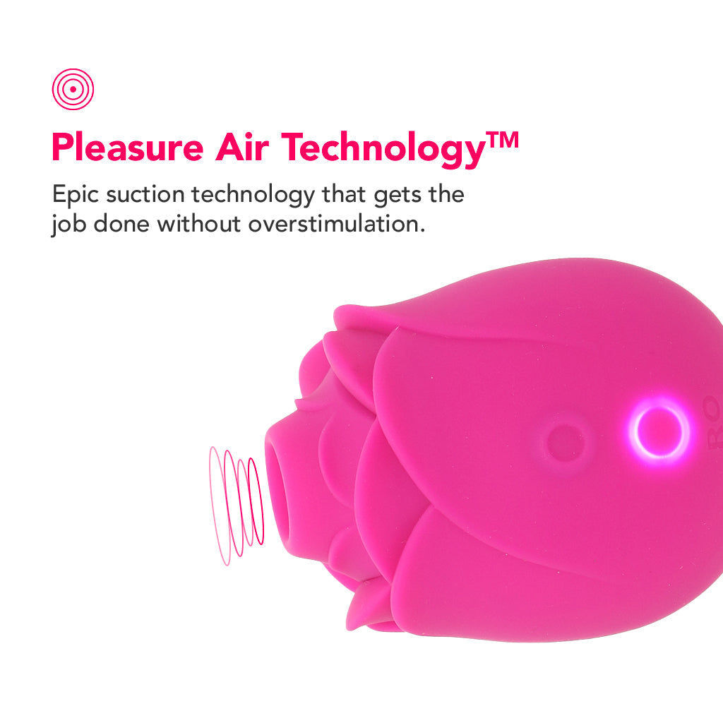 Romp Rose Clitoral Stimulator - Tophatter's Vibrator Deals Online Vibrators > Clitoral Stimulators - Tophatter Daily Deals