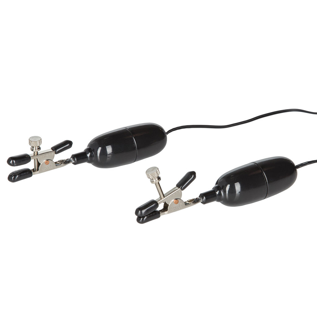 nipple play Vibrating Nipple Clamps Bondage and Fetish > Nipple Stimulators & Clamps - Tophatter Daily Deals