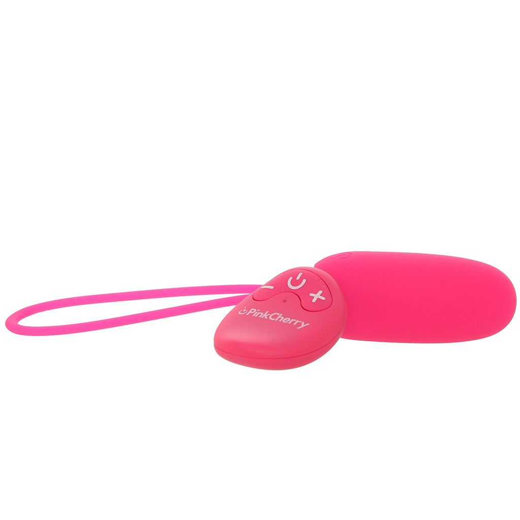 PinkCherry Remote Control Bullet Vibe in Pink - Tophatter's Adult Sex Toys Online Vibrators > Bullet and Egg Vibrators - Tophatter Daily Deals