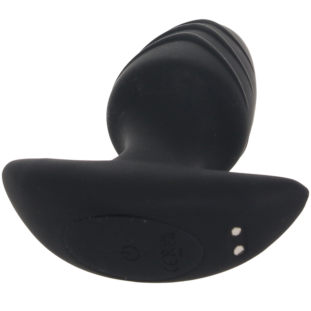 Rock Bottom Vibrating Rotating Butt Plug - Tophatter's Vibrator Deals Online Anal Sex Toys > Butt Plugs - Tophatter Daily Deals