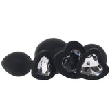 Gemsations Heart Gem Silicone Anal Training Kit Anal Sex Toys > Butt Plugs - Tophatter Daily Deals