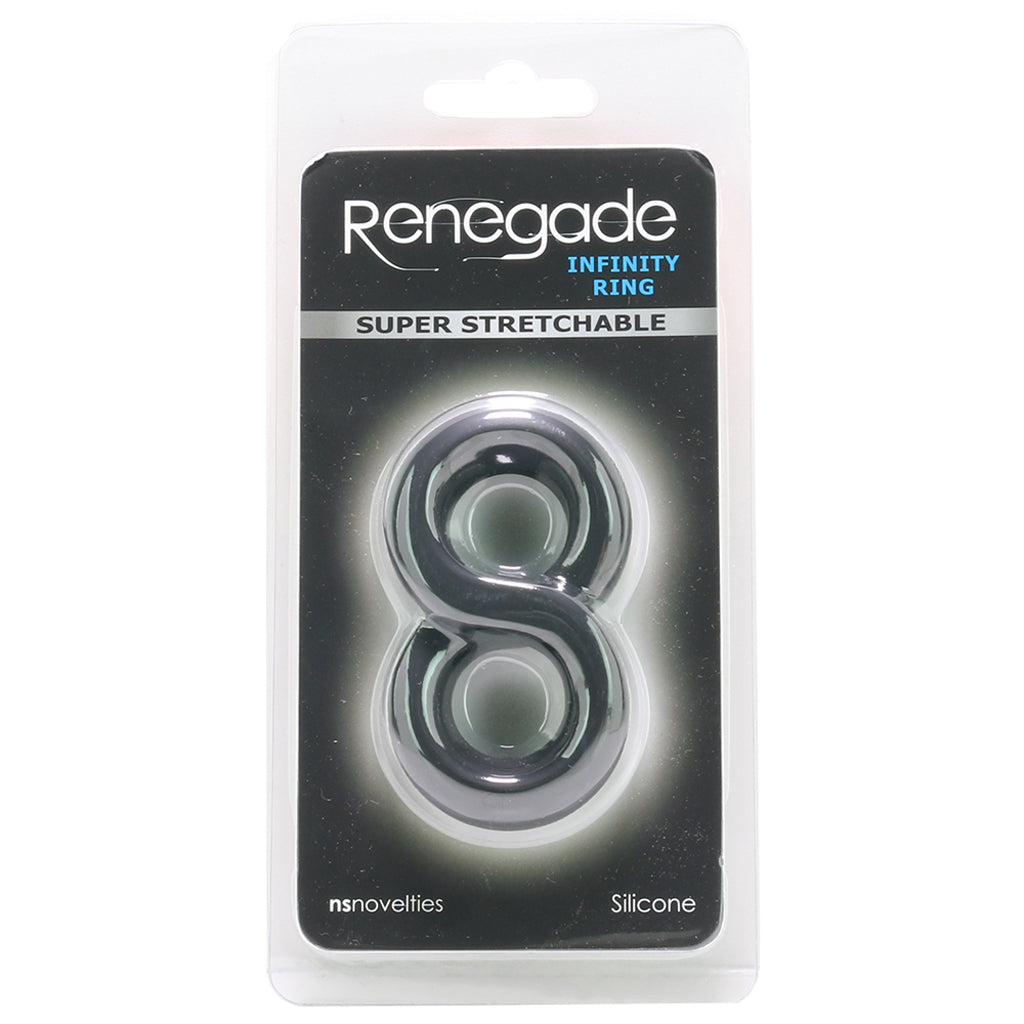 Renegade Super Stretchable Infinity Ring in Black Cock Rings - Tophatter Daily Deals