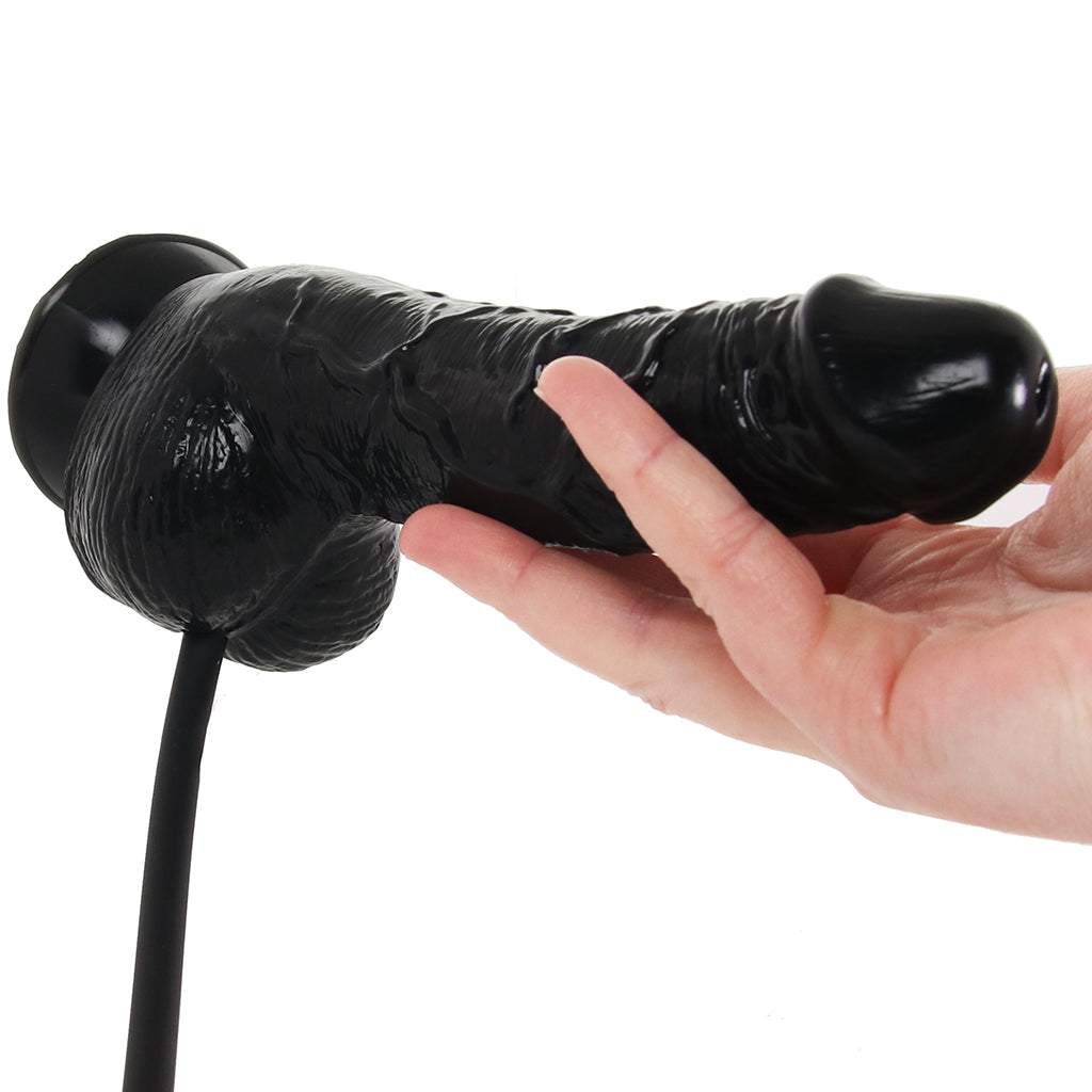 Size Up 6 Inch Inflatable Dildo with Balls - Tophatter's Adult Sex Toys Online Dildo Sex Toys > Realistic Dildos - Tophatter Daily Deals