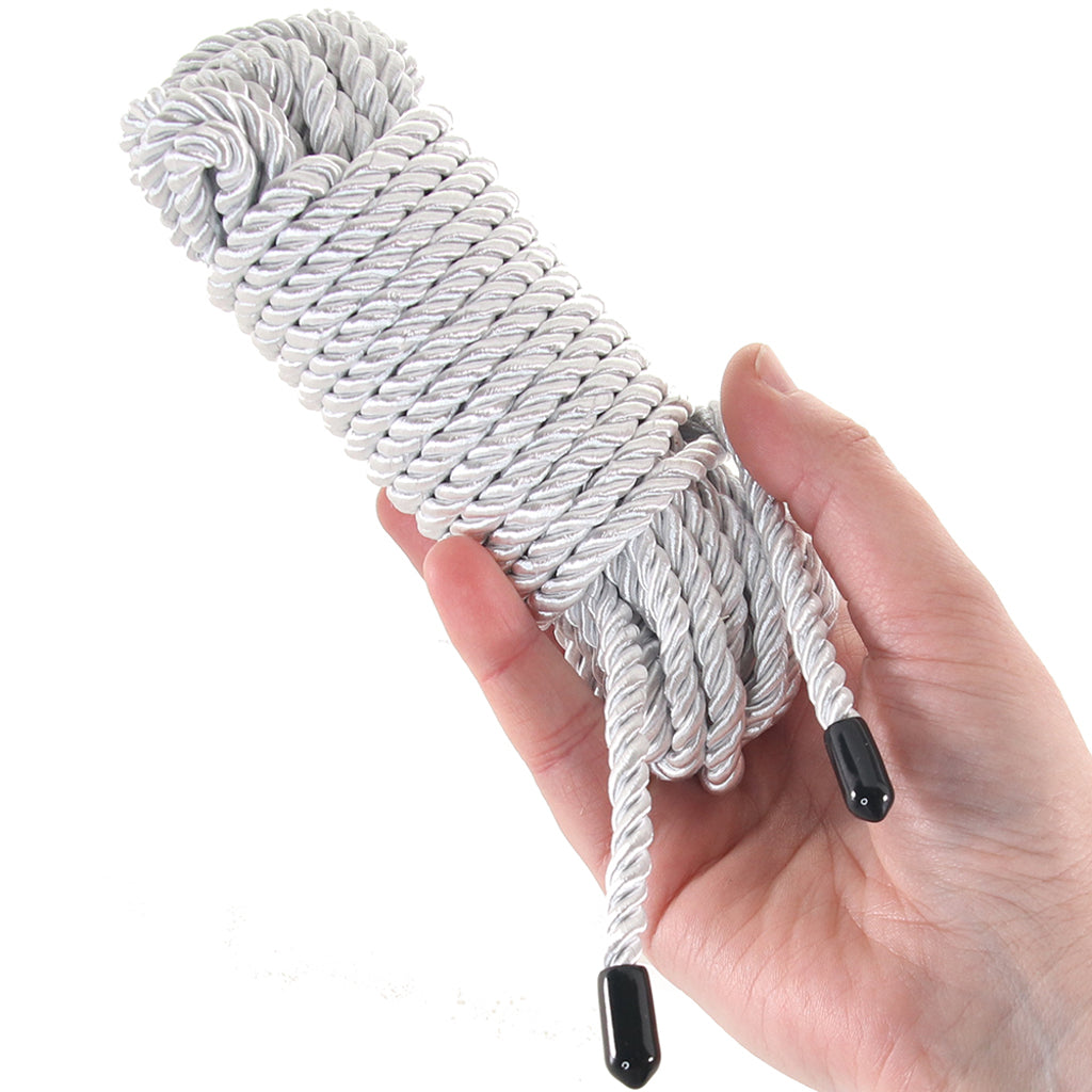 Bound 25 Foot Rope in Silver Bondage and Fetish > Restraints - Tophatter Daily Deals