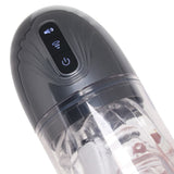 Pumped SonicPull Auto Stroker in Gunmetal Male Masturbators > Auto Strokers - Tophatter Daily Deals
