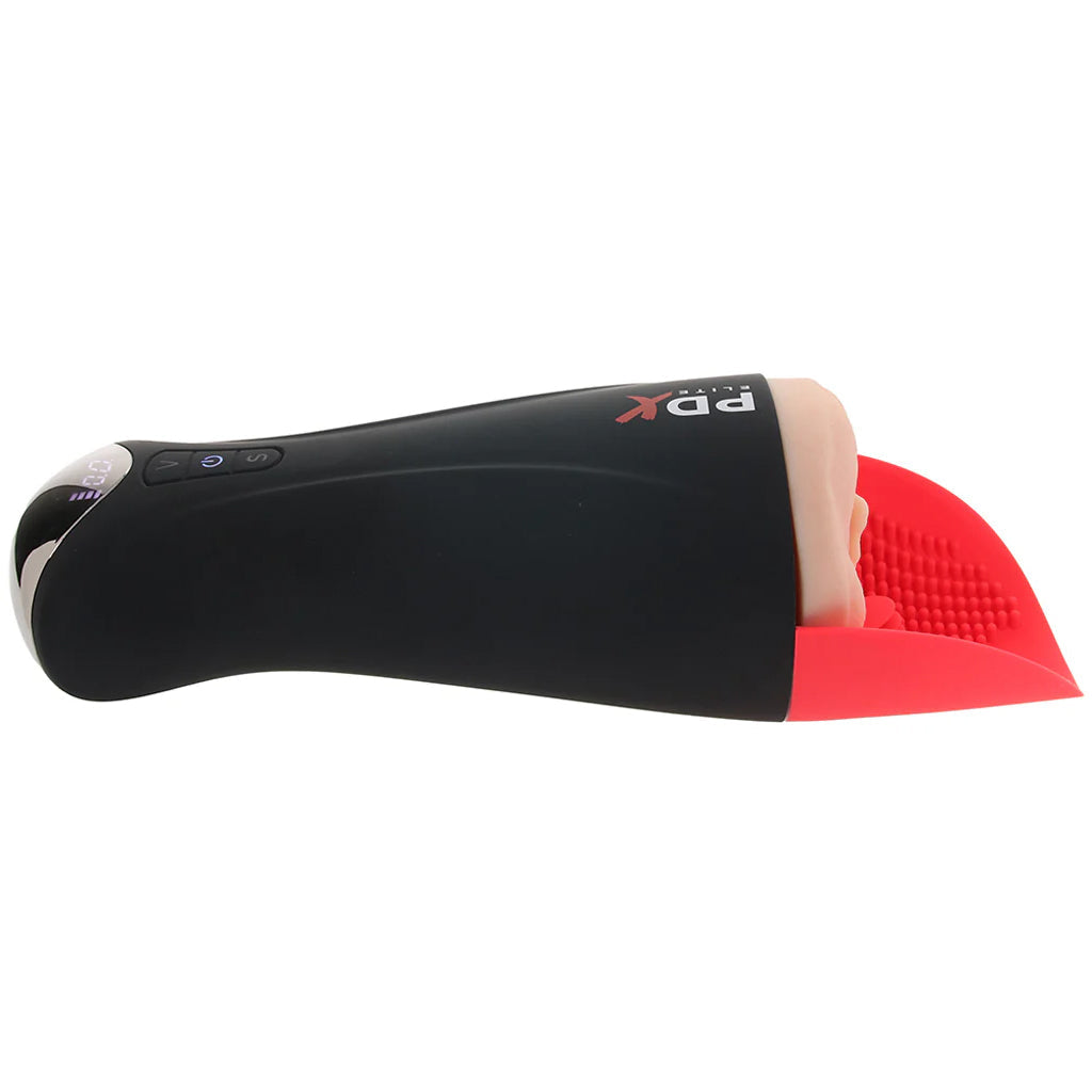 PDX Elite Fap-O-Matic Pro XL Suction Stroker in Light - Tophatter's Adult Sex Toys Online Male Masturbators > Auto Strokers - Tophatter Daily Deals