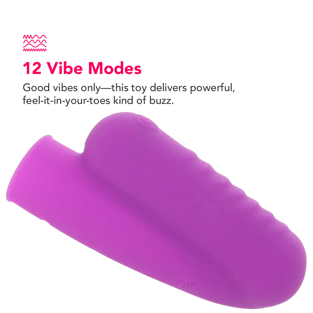 Shane's World Finger Banger Vibe in Purple - Tophatter's Vibrator Deals Online Vibrators > Finger Vibrators - Tophatter Daily Deals
