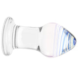 gläs Amethyst Rain Glass Butt Plug Anal Sex Toys > Butt Plugs - Tophatter Daily Deals