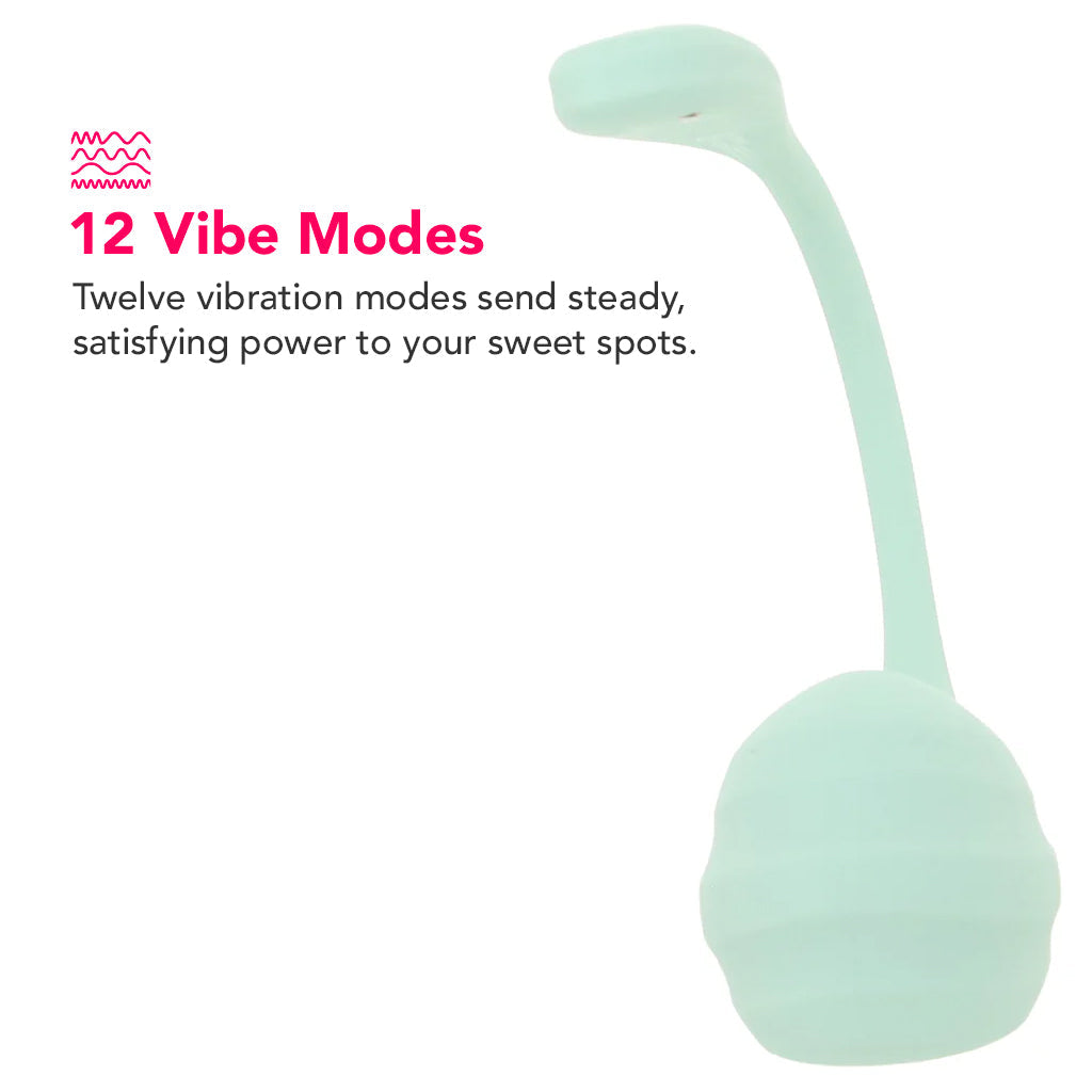 Satisfyer Smooth Petal Wearable Vibe in Mint Vibrators > Bullet and Egg Vibrators - Tophatter Daily Deals