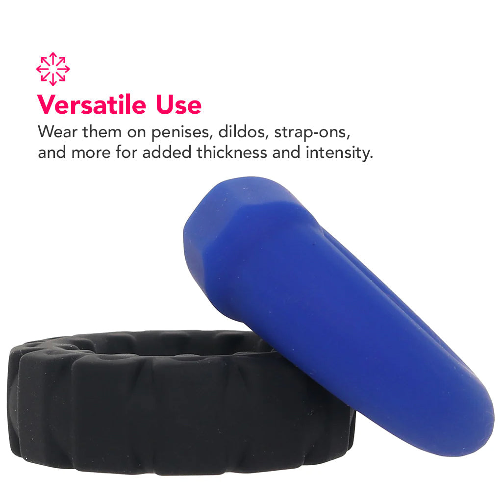 Performance Plus Engage 2 Ring Set Cock Rings - Tophatter Daily Deals