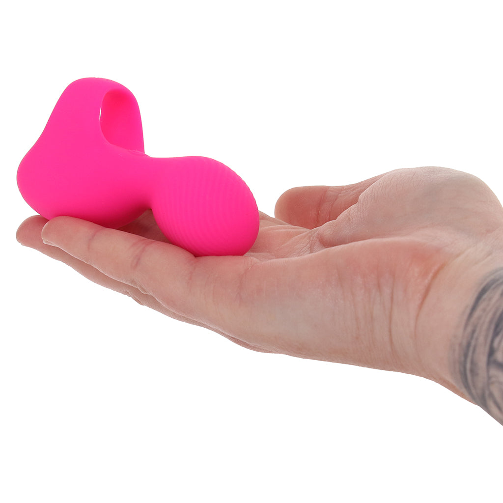 Bang! Silicone Finger Vibe in Pink Vibrators > Finger Vibrators - Tophatter Daily Deals