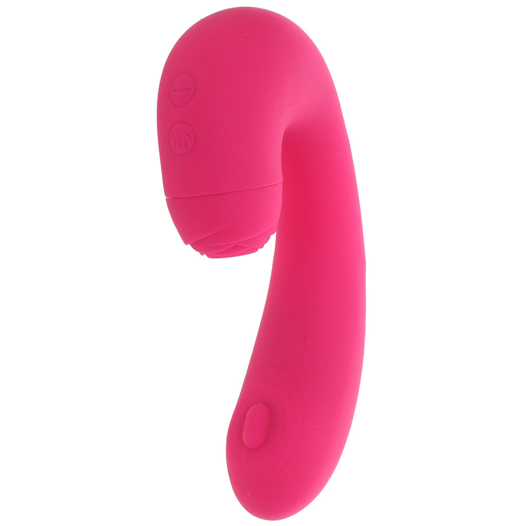 Blaze Suction Thumper Vibe in Pink - Tophatter's Vibrator Deals Online Vibrators > G-Spot Vibrators - Tophatter Daily Deals