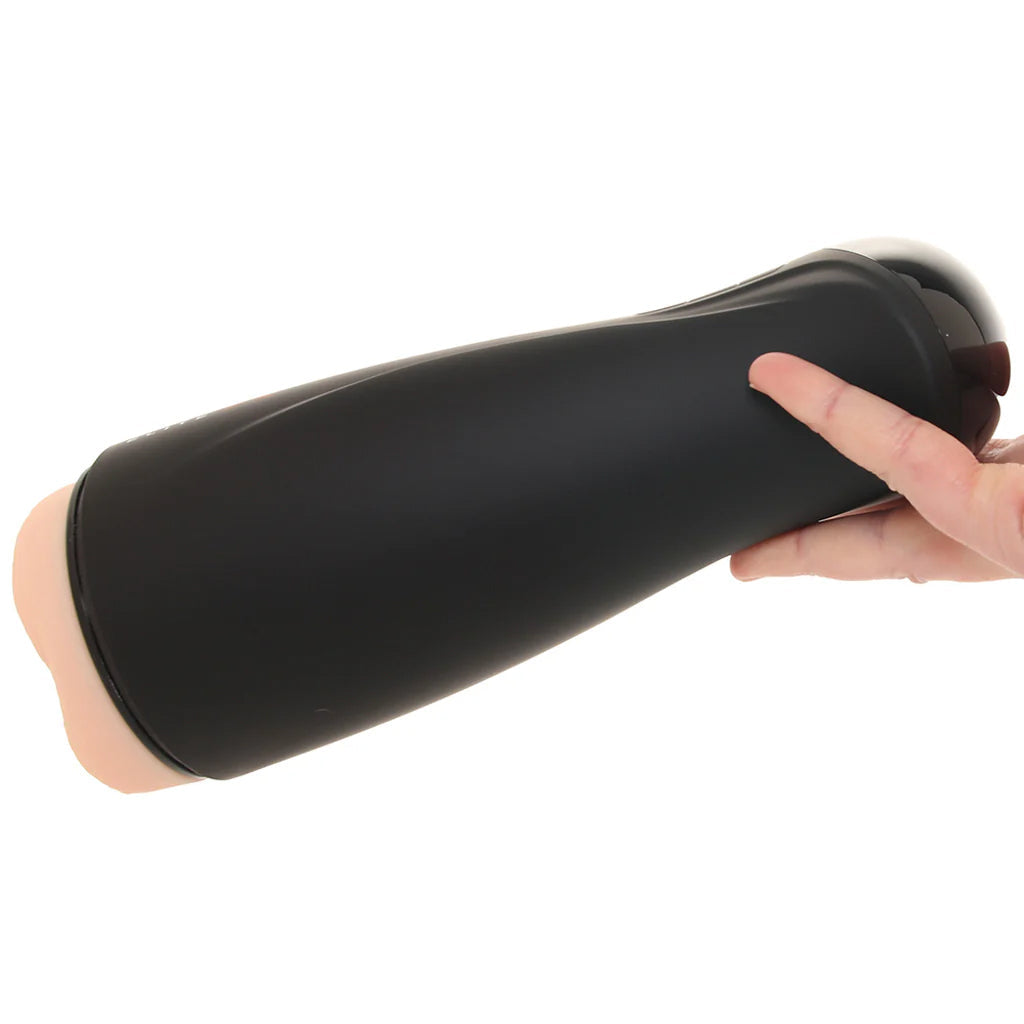 PDX Elite F*ck-Gasm Auto Suction Stroker in Light - Tophatter's Adult Sex Toys Online Male Masturbators > Auto Strokers - Tophatter Daily Deals