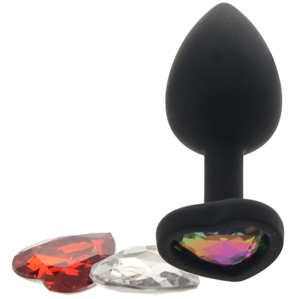 Glams Xchange Heart Gem Butt Plug in Small - Tophatter's Adult Products Anal Sex Toys > Butt Plugs - Tophatter Daily Deals